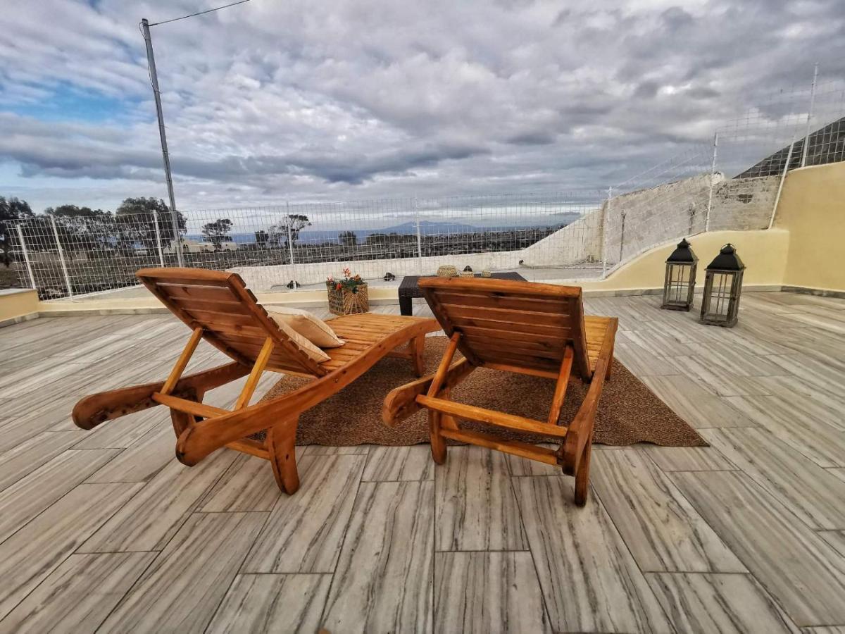 Karpimo Vineyard Villa With Heated Pool Éxo Goniá エクステリア 写真